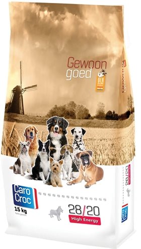 Carocroc High Energy 28/20 15 KG - Best4pets.nl