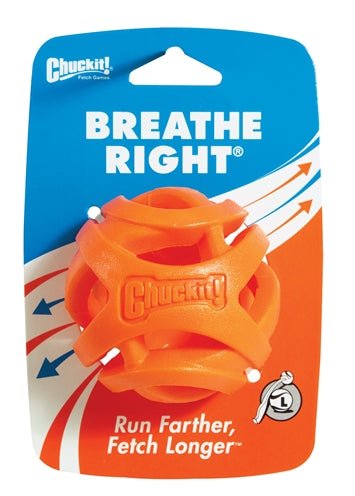 Chuckit Breathe Right Fetch Bal Oranje - Best4pets.nl