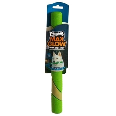 Chuckit Max Glow Ultra Fetchstick Groen - Best4pets.nl