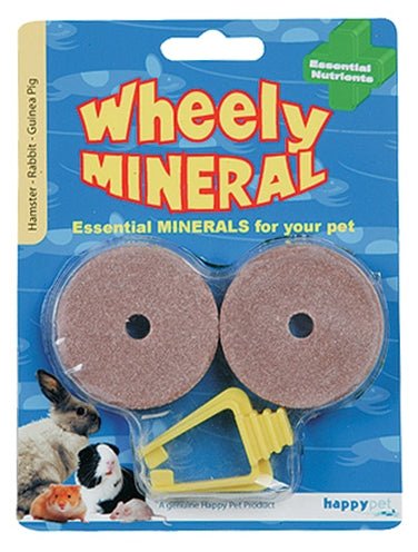 Critter's Choice Happy Pet Wheely Mineraal 5X5X2 CM - Best4pets.nl