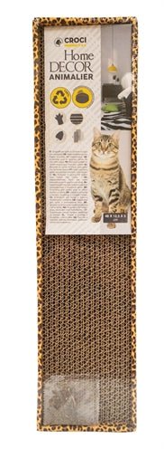 Croci Krabplank Homedecor Dierenprint Luipaard - Best4pets.nl