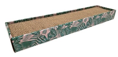 Croci Krabplank Homedecor Textuur Bladeren Groen - Best4pets.nl