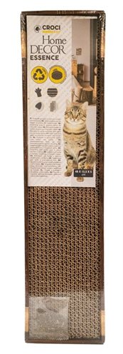 Croci Krabplank Homedecor Wenge Houtprint Donkerbruin - Best4pets.nl