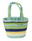 Croci Tas Stro Mand Turquoise / Groen - Best4pets.nl