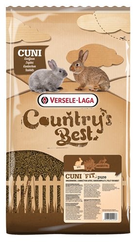 Cuni Fit Pure Konijnenkorrel 5 KG - Best4pets.nl