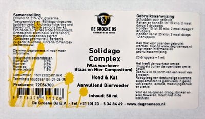 De Groene Os Solidago Complex Hond / Kat - Best4pets.nl