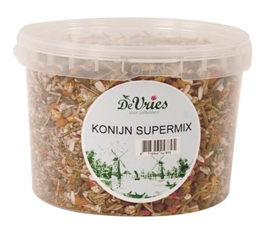 De Vries Konijn Supermix 1500 GR - Best4pets.nl