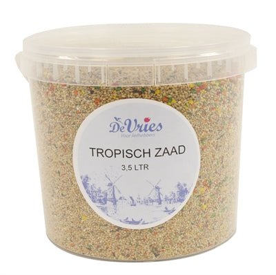 De Vries Tropisch Zaad 3 LTR 2420 GR - Best4pets.nl