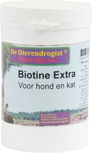 Dierendrogist Biotine Poeder+Kruiden Voor Hond En Kat 200 GR - Best4pets.nl