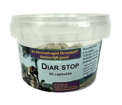 Dierendrogist Diar Stop Capsules - Best4pets.nl