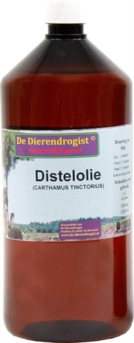 Dierendrogist Distelolie 1 LTR - Best4pets.nl