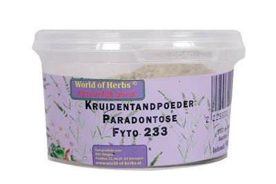 Dierendrogist Fytotherapie Kruidentandpoeder Paradontose 50 GR - Best4pets.nl