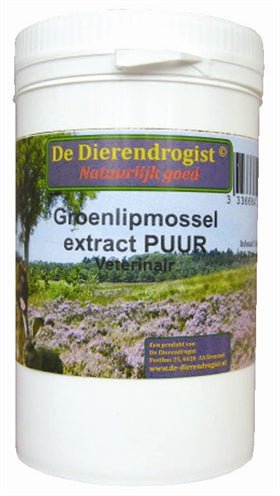 Dierendrogist Groenlipmossel Extract Veterinair - Best4pets.nl