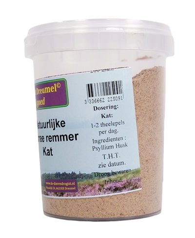 Dierendrogist Natuurlijke Diarree Remmer Kat 200 GR - Best4pets.nl