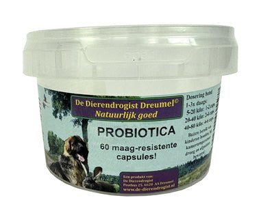 Dierendrogist Probiotica Capsules - Best4pets.nl