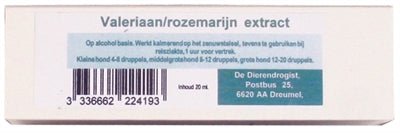 Dierendrogist Valeriaan / Passiflora 20 ML - Best4pets.nl