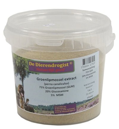 Dierendrogist Voedingssupplementen Glm Msm Glucosamine Ontstekingsremmend 400 GR - Best4pets.nl