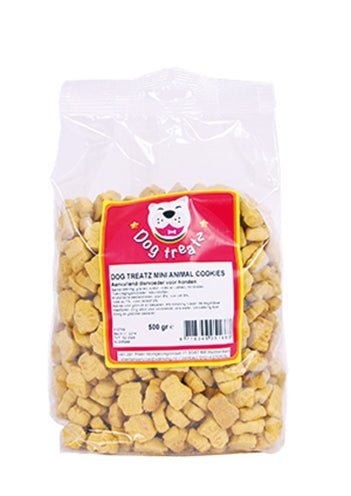 Dog Treatz Mini Animal Cookies 500 GR - Best4pets.nl