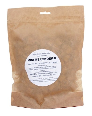 Dog Treatz Mini Mergkoek 500 GR - Best4pets.nl