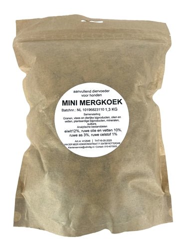 Dog Treatz Mini Mergkoek - Best4pets.nl