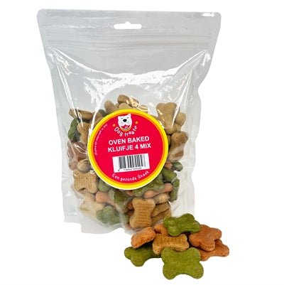 Dog Treatz Oven Baked Kluifje 4 Mix - Best4pets.nl