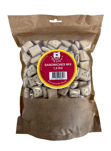 Dog Treatz Sandwiches Mix - Best4pets.nl