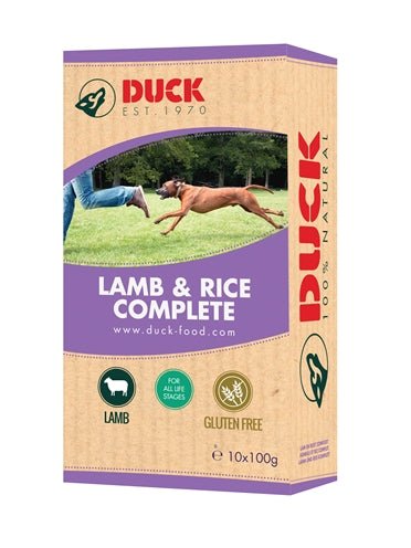 Duck Lam / Rijst Compleet - Best4pets.nl