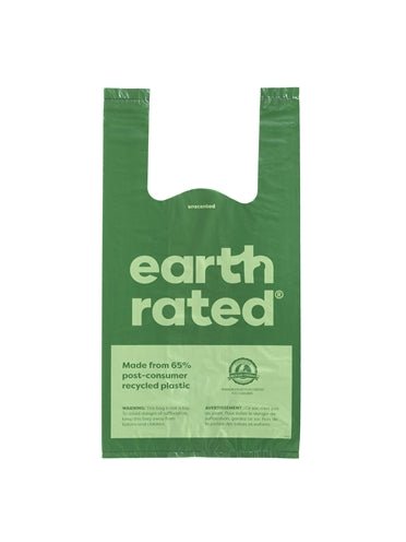 Earth Rated Poepzakjes Met Handvaten Geurloos Gerecycled - Best4pets.nl