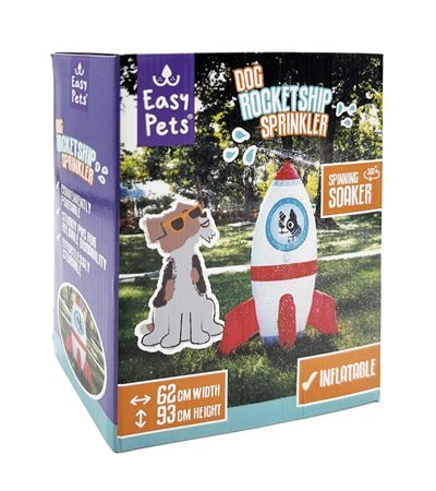 Easypets Summer Rocketship Sprinkler - Best4pets.nl