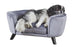 Enchanted Pet Enchanted Hondenmand / Sofa Romy Pewter Grijs 67,5X40,5X30,5 CM - Best4pets.nl