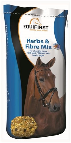 Equifirst Herbs & Fibre Mix 20 KG - Best4pets.nl