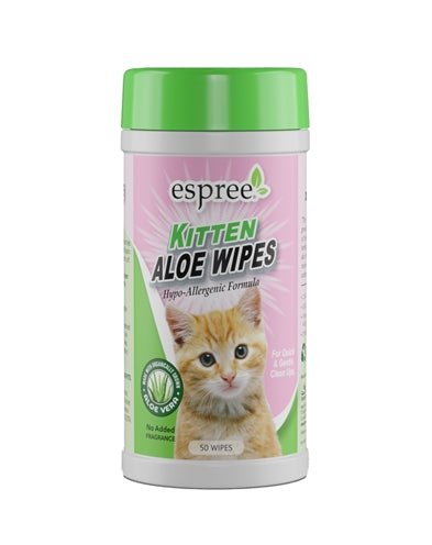 Espree Kitten Aloe Doekjes - Best4pets.nl