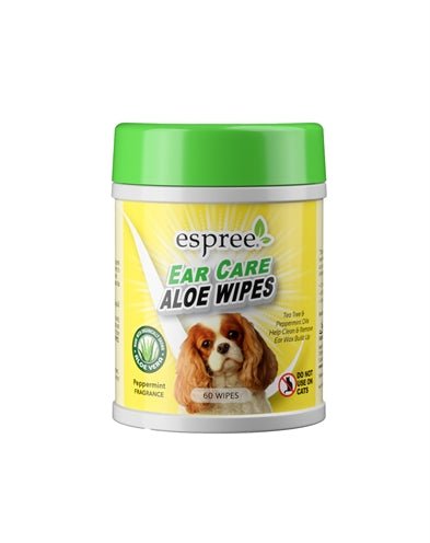 Espree Verzorgingsdoekjes Aloe Voor Oren Hond - Best4pets.nl