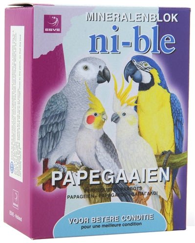 Esve Ni-Ble Mineralen Pikblok Papegaai Roze - Best4pets.nl