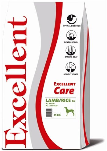 Excellent Care Lamb/Rice 24 15 KG - Best4pets.nl