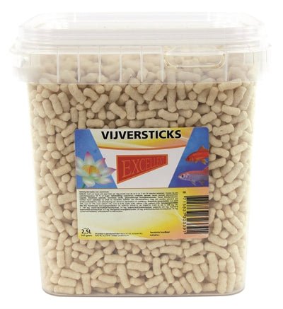 Excellent Vijversticks 2,5 LTR - Best4pets.nl