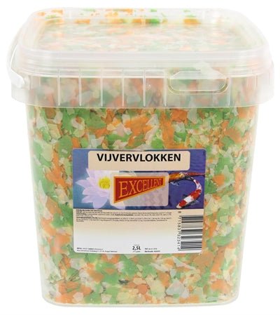 Excellent Vijvervlokken 2,5 LTR - Best4pets.nl