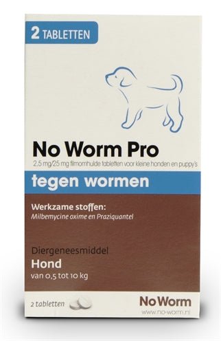 Exil No Worm Pro Puppy 2 TBL - Best4pets.nl