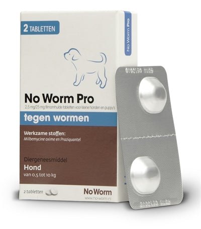 Exil No Worm Pro Puppy 2 TBL - Best4pets.nl