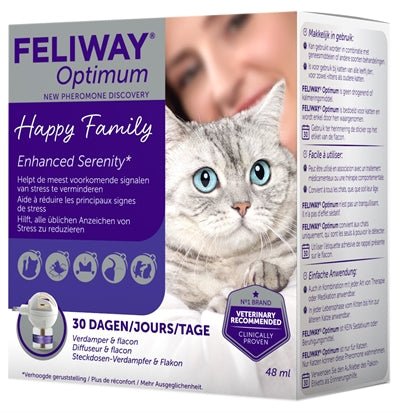 Feliway Optimum Verdamper Met Vulling 48 ML - Best4pets.nl