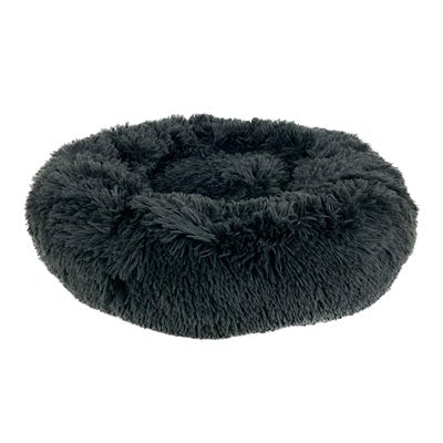 Foeiii Hondenmand Zenji Relax Donut Donkergrijs - Best4pets.nl