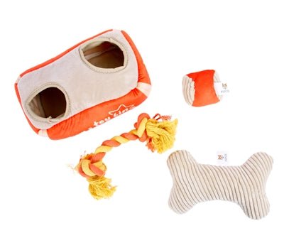 Fofos Hide & Seek Met Bot / Flostouw / Bal 21X12X14 CM - Best4pets.nl