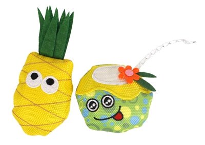 Fofos Summer Ananas Met Drankje 12X16X3 CM - Best4pets.nl