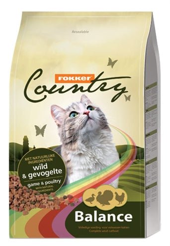 Fokker Kat Country Balance Wild/Gevogelte - Best4pets.nl