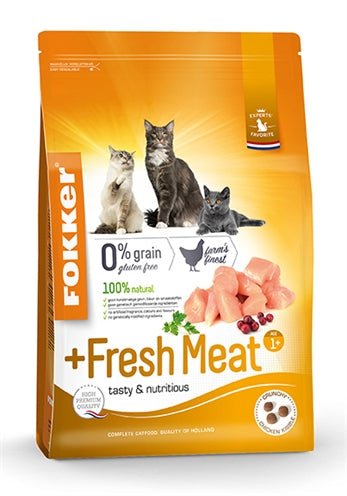 Fokker Kat +Fresh Meat 2,5 KG - Best4pets.nl