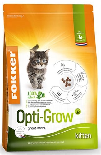 Fokker Kat Opti-Grow 2,5 KG - Best4pets.nl