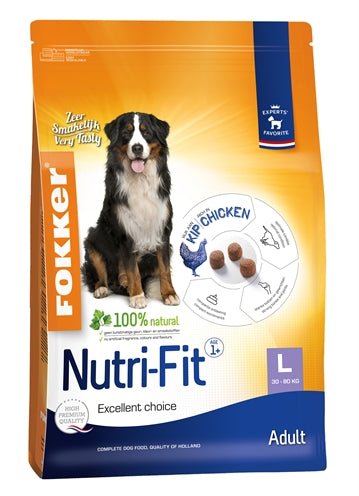 Fokker Nutri-Fit Adult Large 13 KG - Best4pets.nl