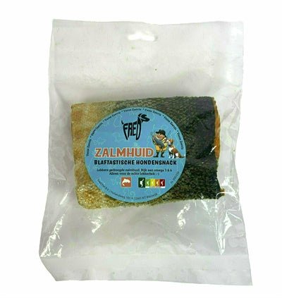 Freds Zalmhuid Blafstastische Hondensnack - Best4pets.nl