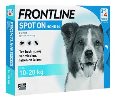 Frontline Hond Spot On Medium - Best4pets.nl