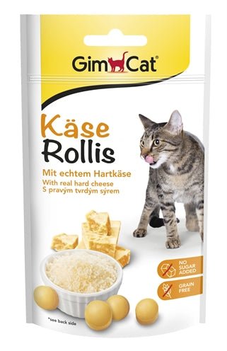 Gimcat Kaas Rollis 40 GR - Best4pets.nl